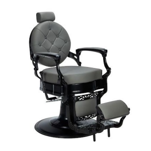 SILLÓN DE BARBERÍA ZEUS GREY UK