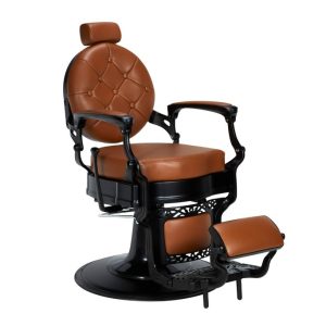 SILLÓN DE BARBERÍA ZEUS BROWN