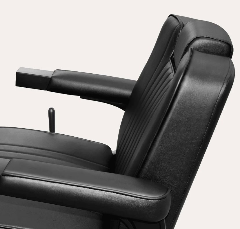 SILLÓN DE BARBERÍA KURT BLACK - Imagen 2
