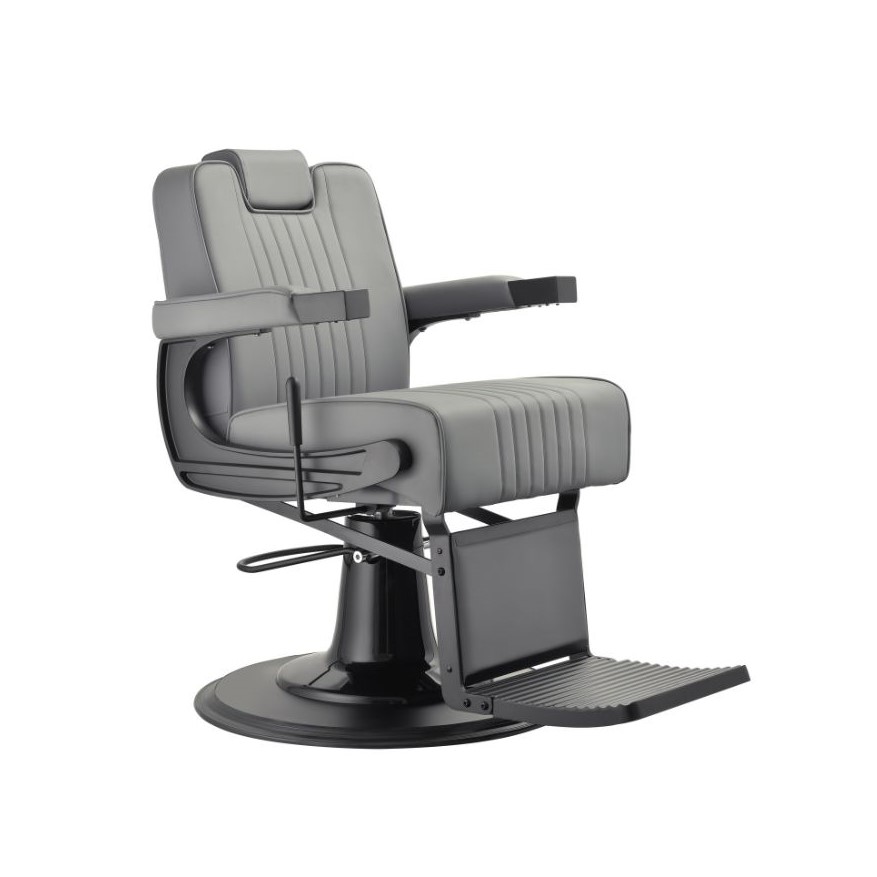 SILLÓN DE BARBERÍA KURT GRIS UK