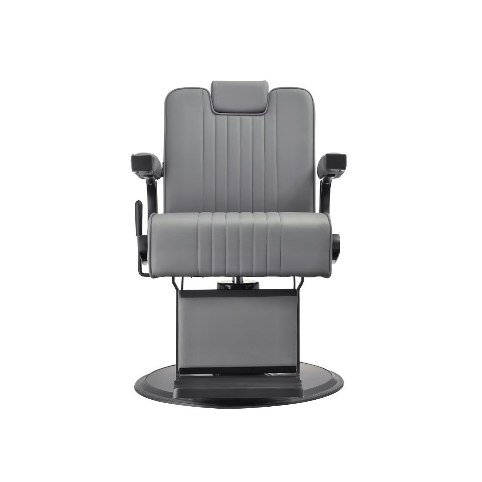 SILLÓN DE BARBERÍA KURT GRIS UK - Imagen 3