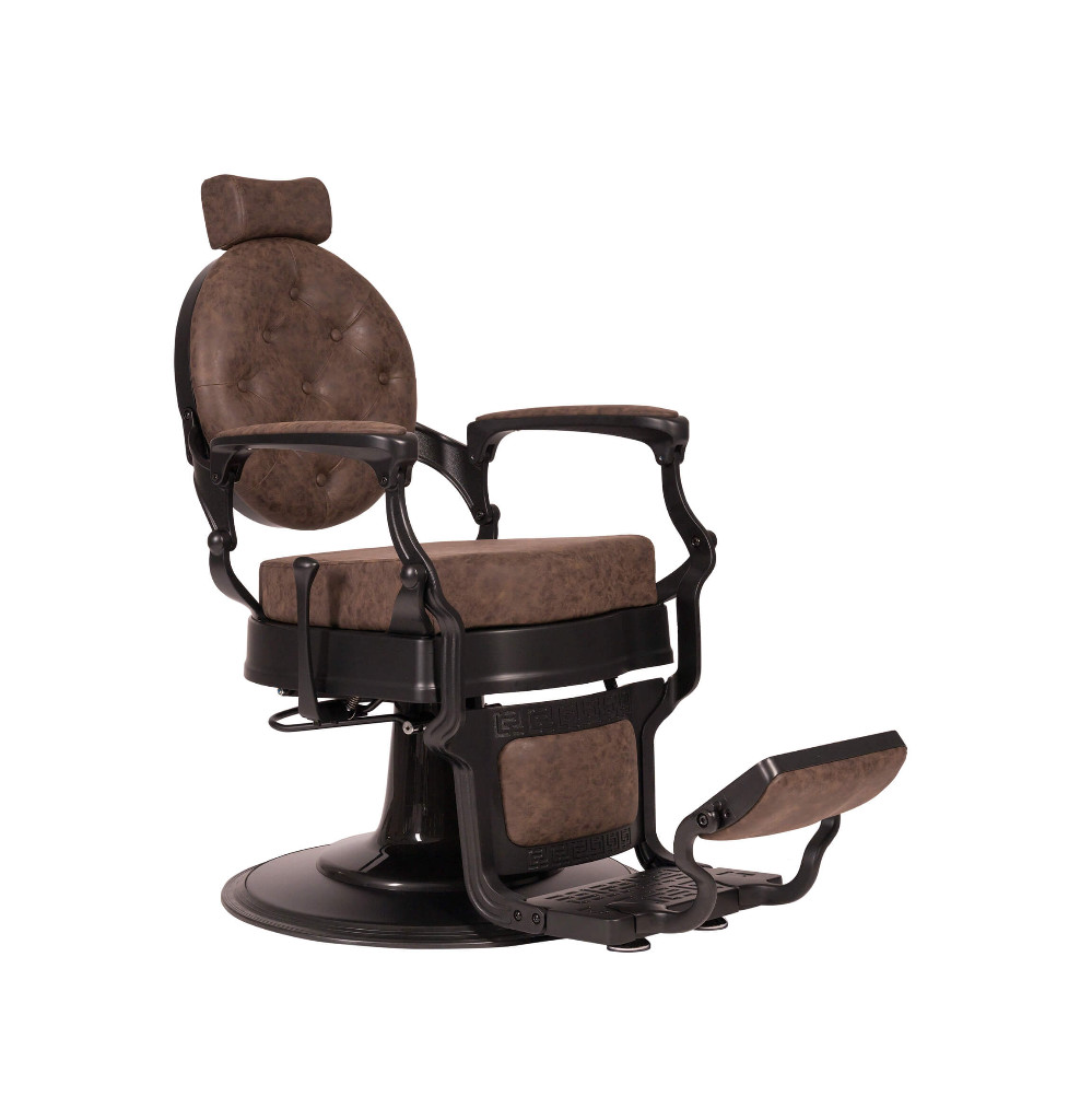 SILLÓN DE BARBERÍA MOU BROWN