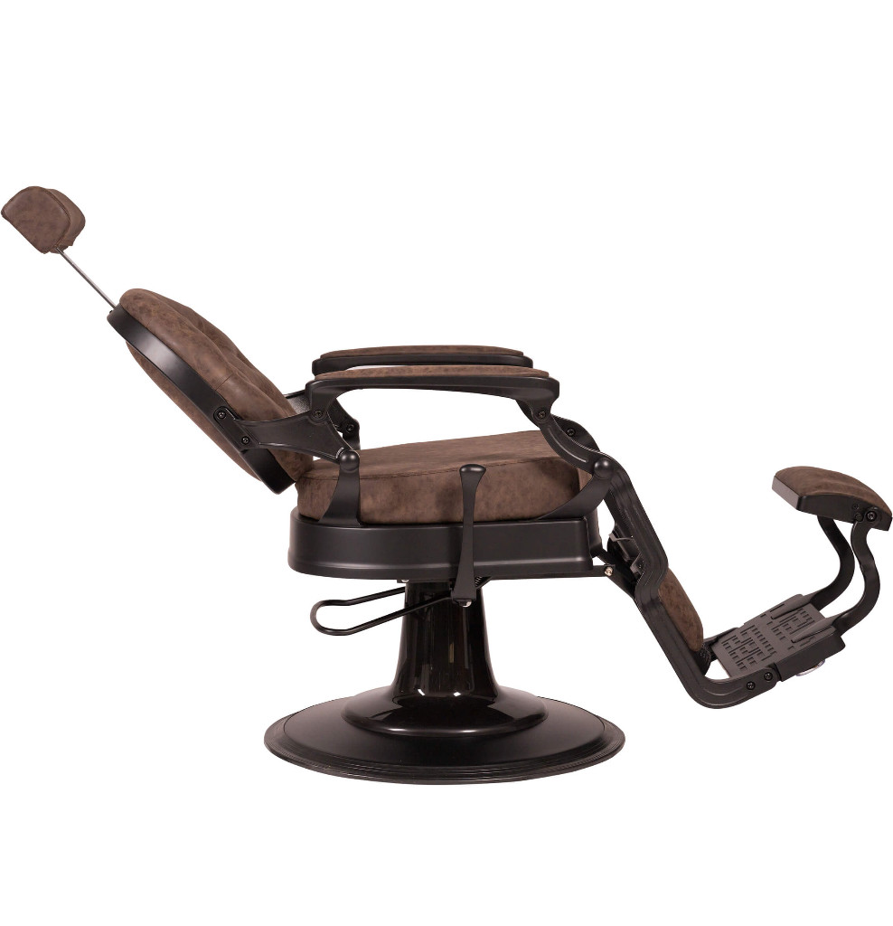 SILLÓN DE BARBERÍA MOU BROWN - Imagen 4