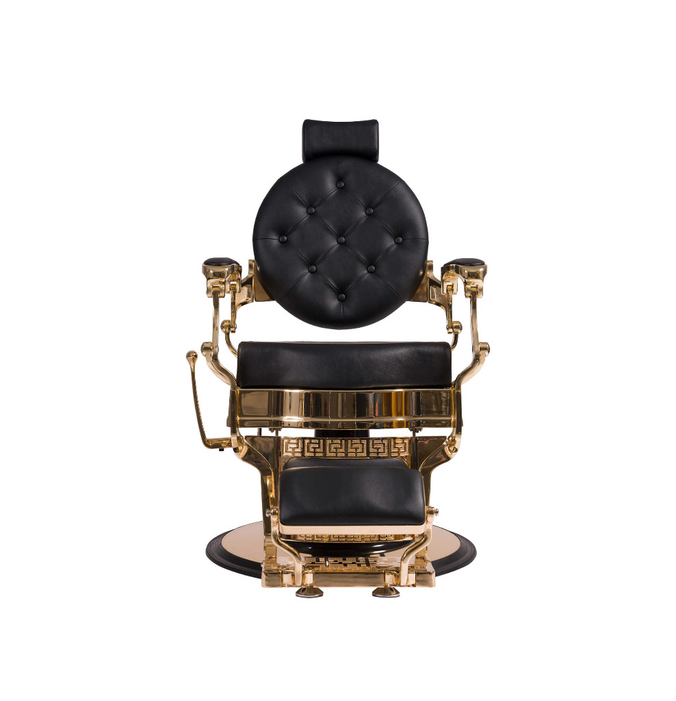 SILLÓN DE BARBERÍA MOU GOLD - Imagen 6