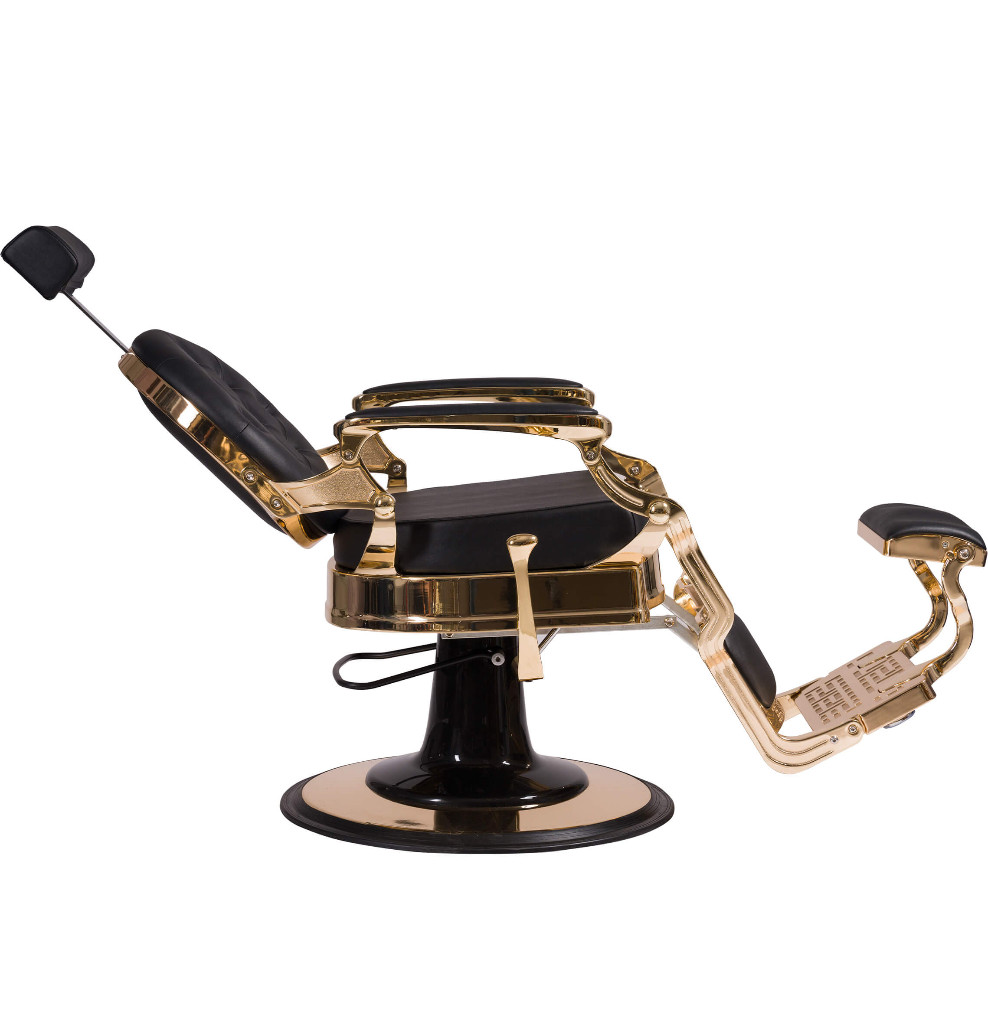 SILLÓN DE BARBERÍA MOU GOLD - Imagen 4