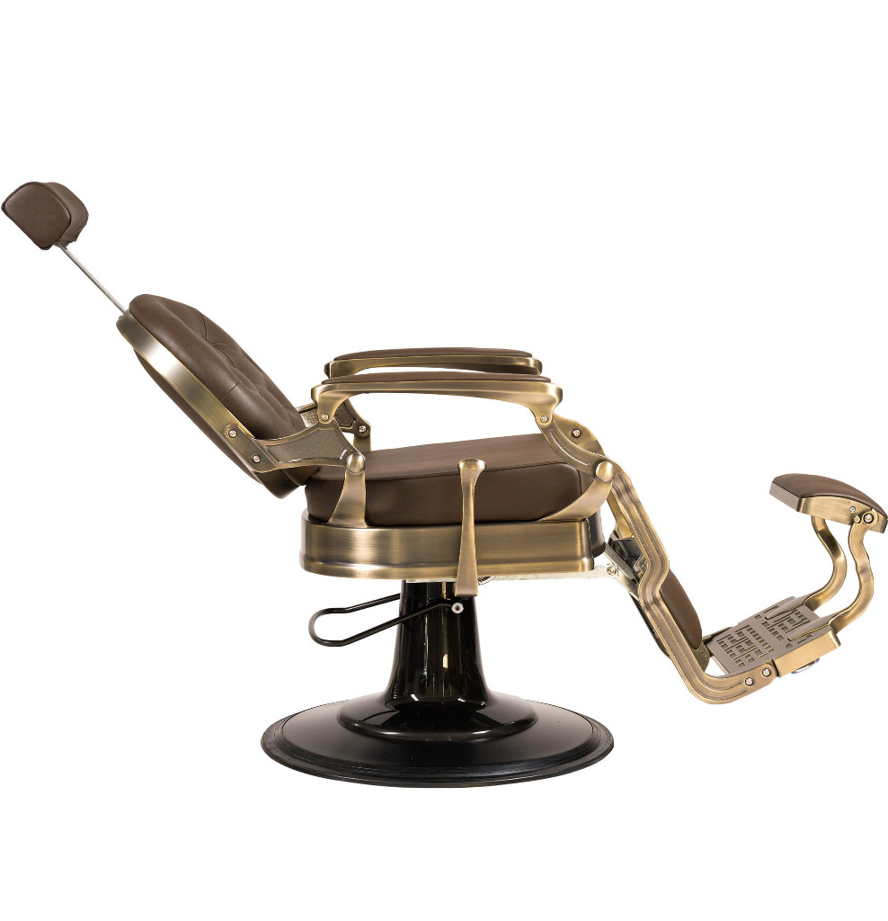 SILLÓN DE BARBERÍA MOU BRONZE - Imagen 2