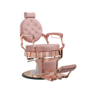 SILLÓN DE BARBERÍA MOU PINK ROSÉ