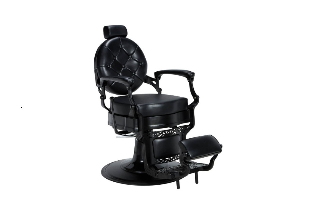 SILLÓN DE BARBERÍA ZEUS BLACK