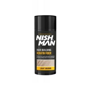 FIBRA CAPILAR CASTAÑO CLARO 21GR NISHMAN