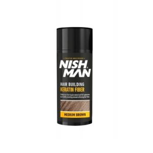FIBRA CAPILAR CASTAÑO MEDIO 21GR NISHMAN