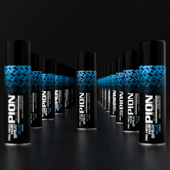 Spray laca de color PION Pro Mech Blue 150ml - Imagen 2