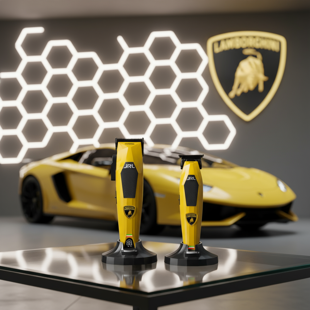 JRL Diamante Combo Clipper + trimmer Lamborghini collection Yellow - Imagen 2